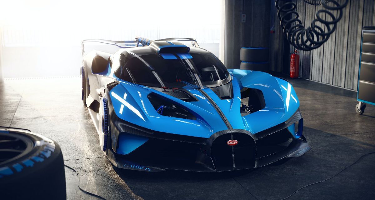 BUGATTI PRÉSENTE LA BOLIDE, UNE HYPERCAR DE 1 850 CHEVAUX