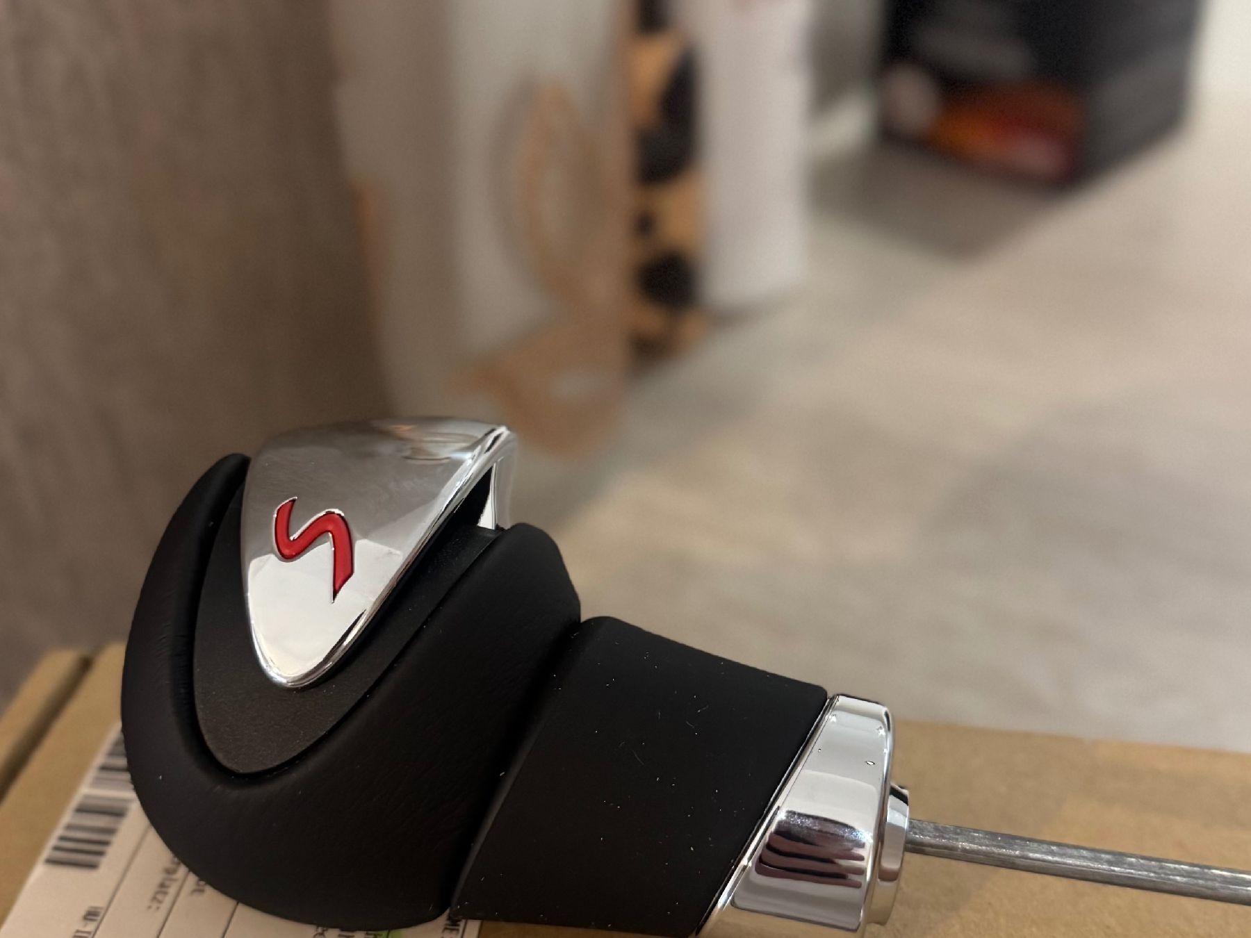 Pommeau de levier de vitesse et 2 logos Audi