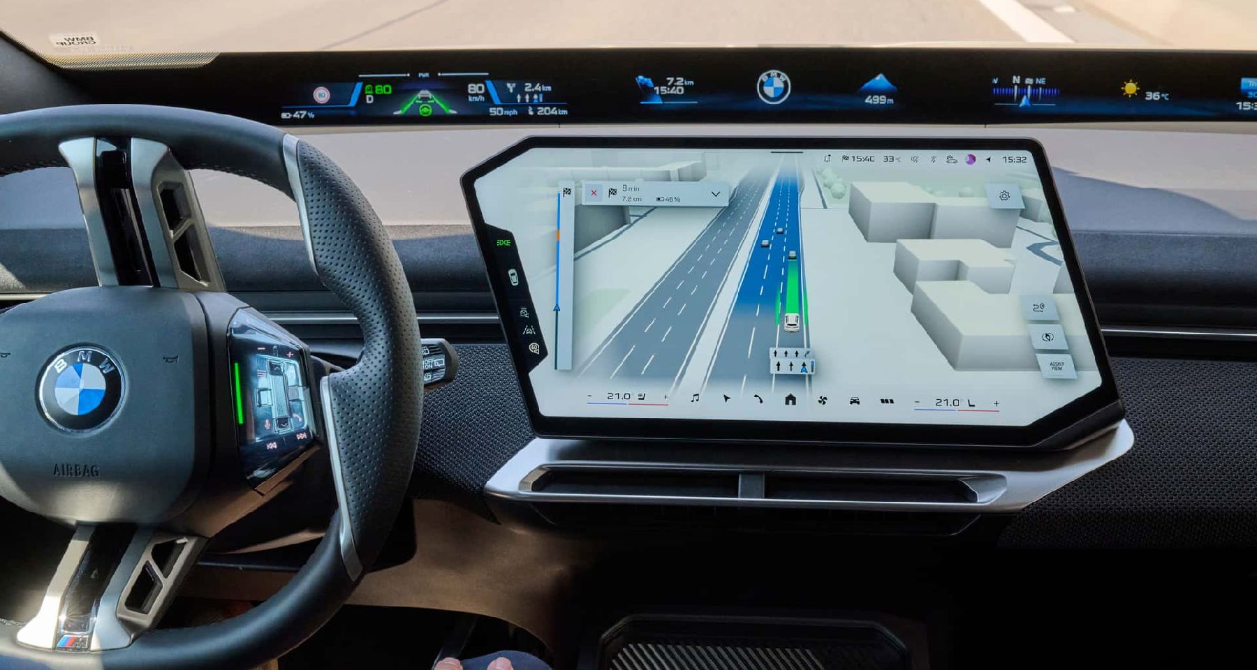 BMW MAPS : LA NAVIGATION 3D INTÈGRE LES AIDES À LA CONDUITE