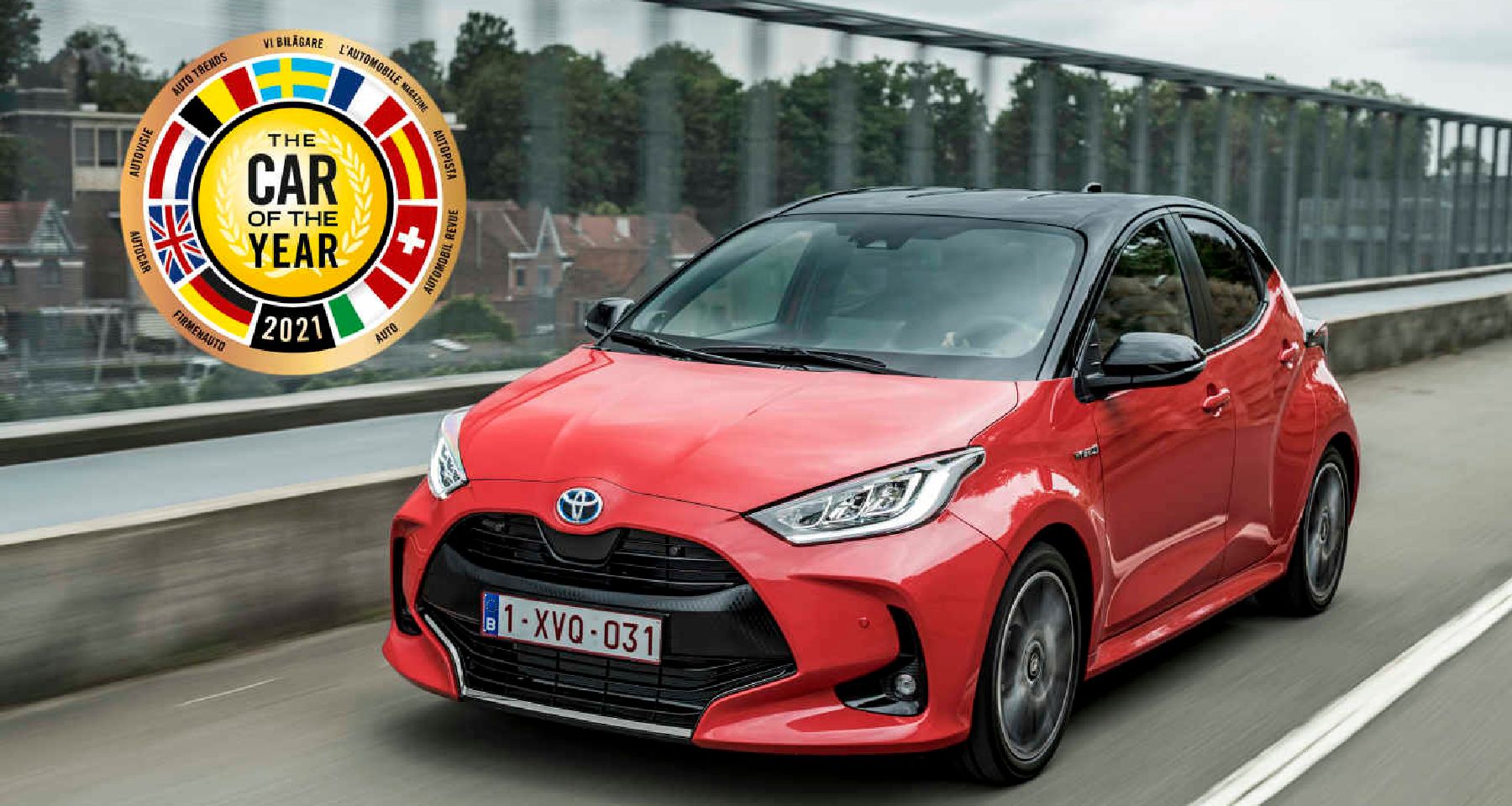 LA TOYOTA YARIS EST ÉLUE VOITURE DE L’ANNÉE 2021