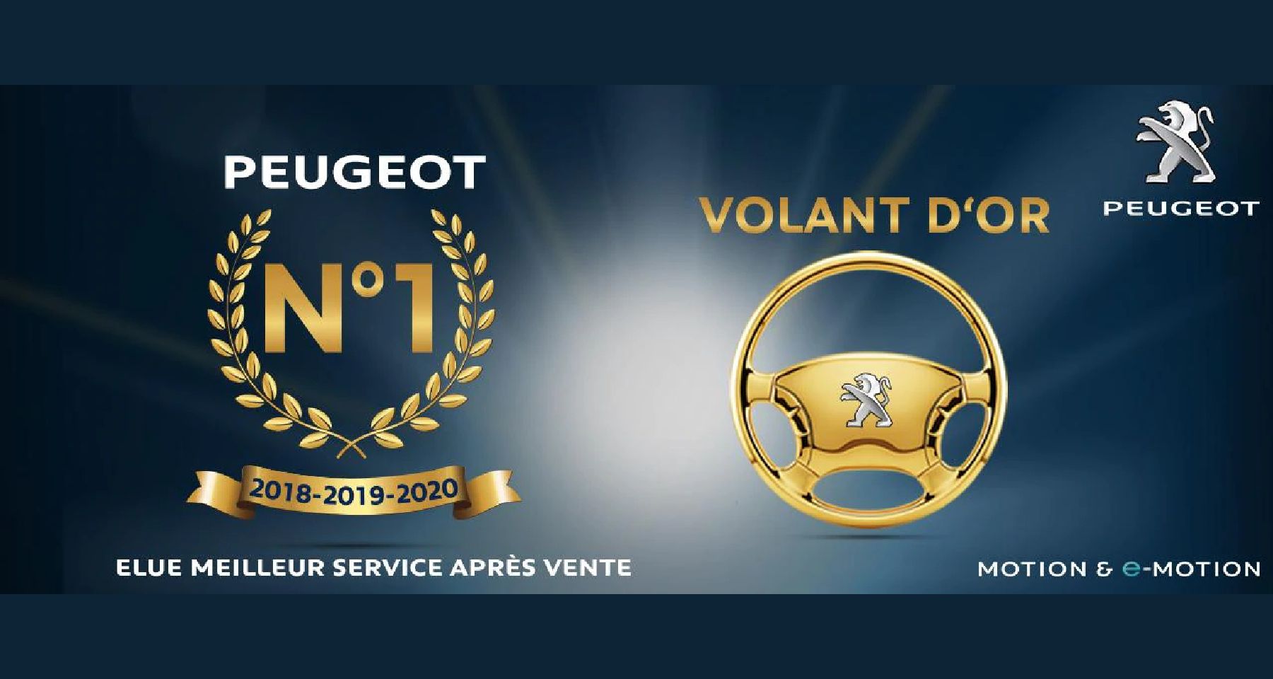 PEUGEOT TUNISIE « ÉLU MEILLEUR SERVICE APRÈS-VENTE 2020 »