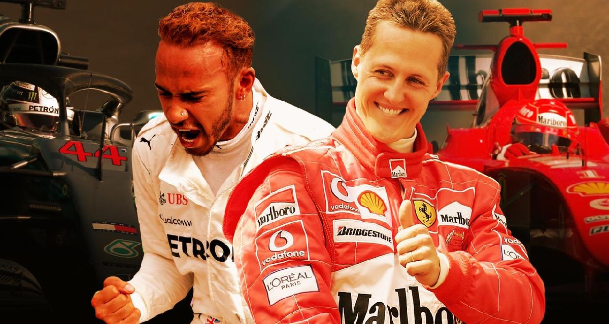 LEWIS HAMILTON ÉGALE LE RECORD DE VICTOIRES DE MICHAEL SCHUMACHER