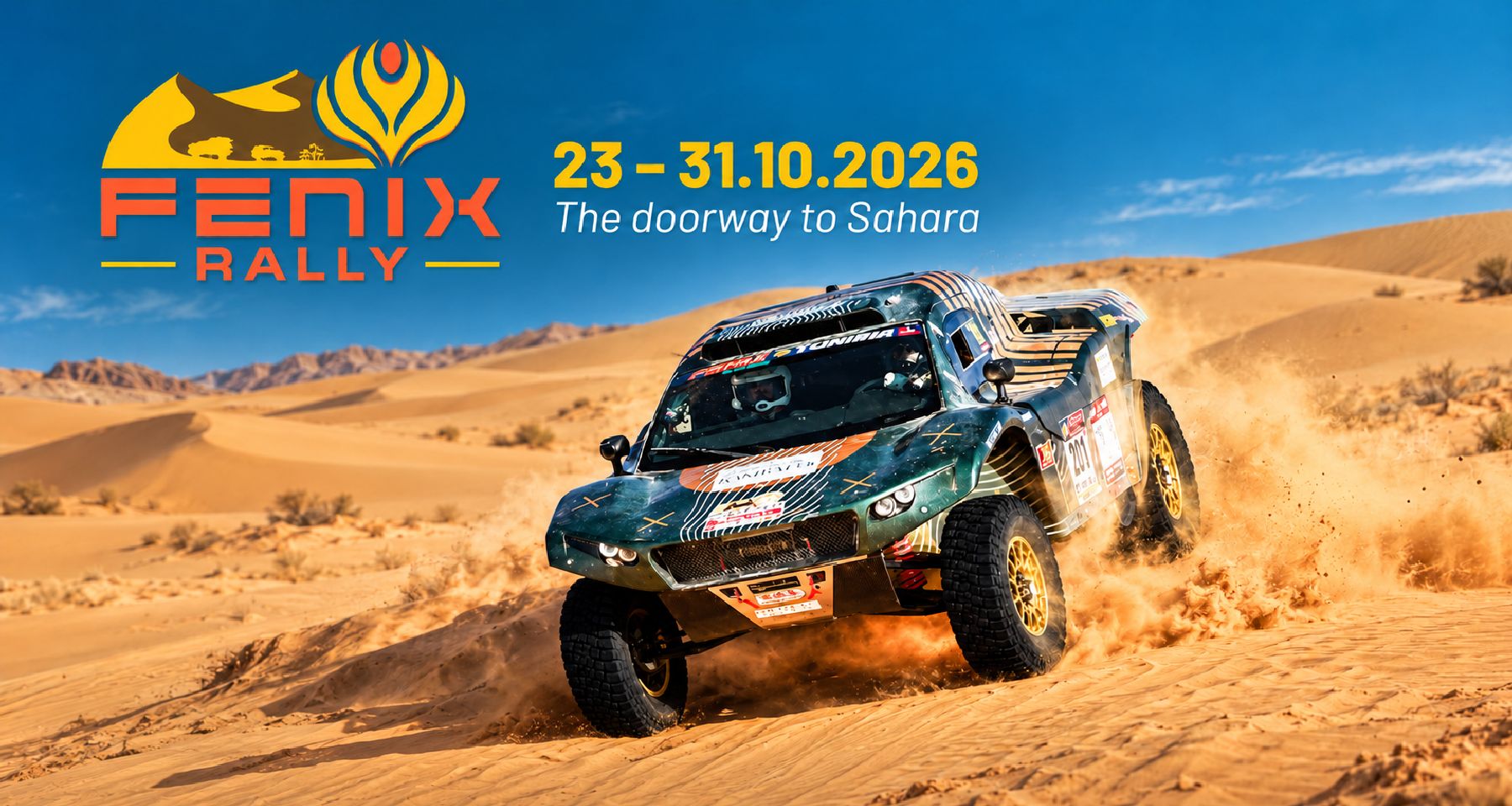 FENIX RALLY 2026 : PLUS DE 2 200 KM À PARCOURIR DANS LE DÉSERT TUNISIEN