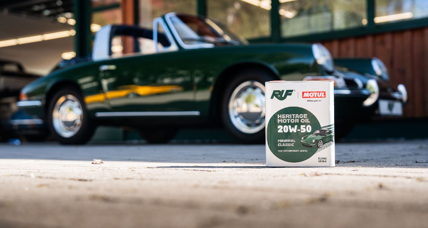 RUF ET MOTUL CRÉENT UNE HUILE 20W-50 POUR LES MOTEURS AIRCOOLED CLASSIQUES