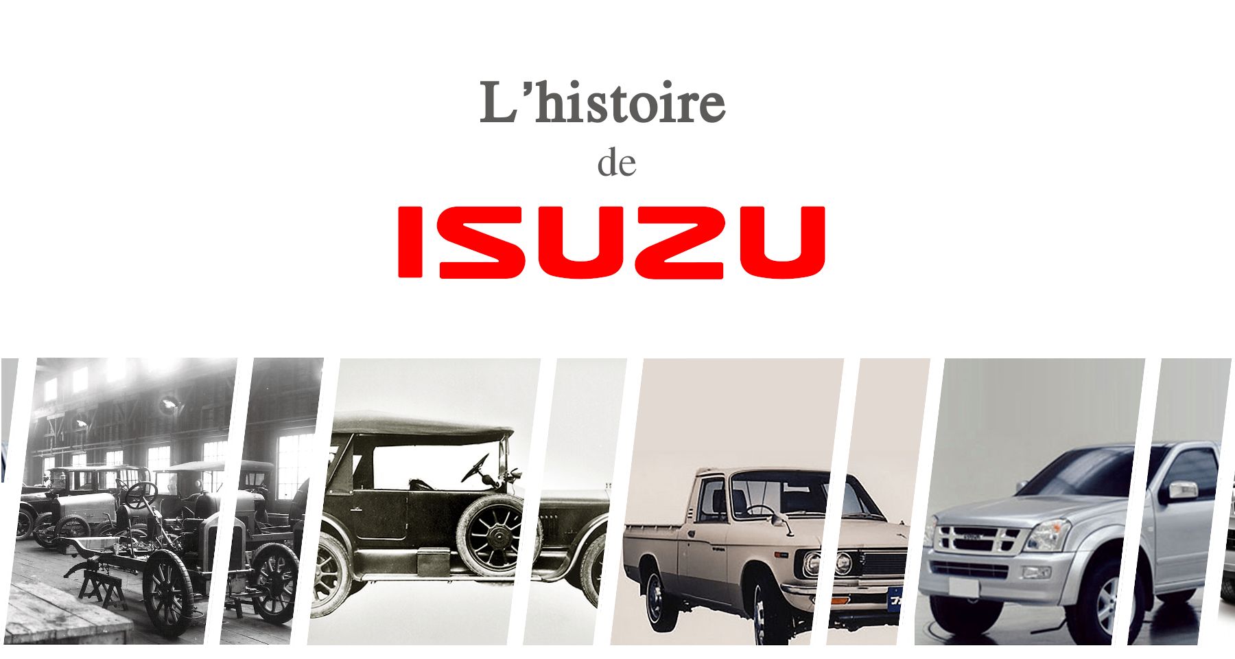 ISUZU: UNE HISTOIRE CENTENAIRE
